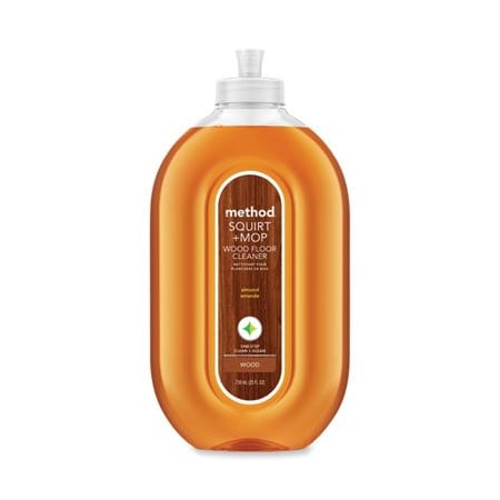 Method Method, Squirt + Mop Wood Floor Cleaner, Almond Scent, 25 Oz Squirt Bottle, 6PK 00562CT